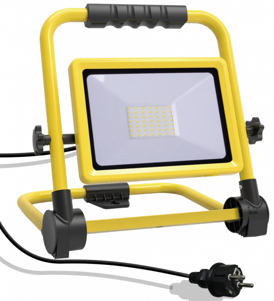 Projecteur Pliable Jaune LED 50 W 4000 K 4500 Lm SERIE T Arlux 3 Projecteur Pliable Jaune LED 50 W 4000 K 4500 Lm SERIE T Arlux