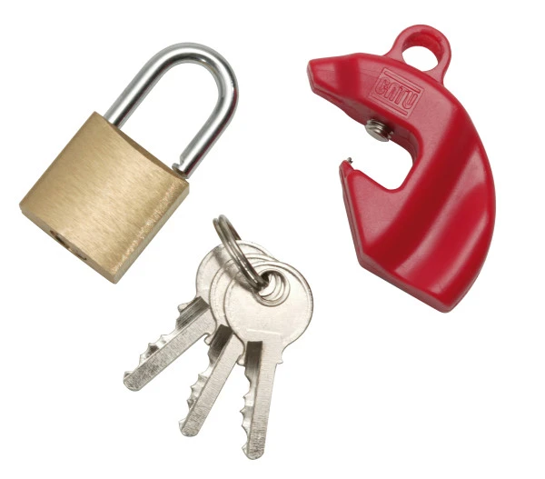 Condamnateur CLIPBLOCK Catu - Plastique - Rouge - Avec Cadenas 3 Condamnateur CLIPBLOCK Catu - Plastique - Rouge - Avec Cadenas