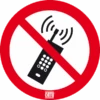 Etiquette "TELEPHONES PORTABLES INTERDITS" - Catu -Outils Pour La Maison catu catat621 1179148 product image d large