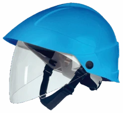 Casque Avec écran Facial Intégré Bleu - Catu