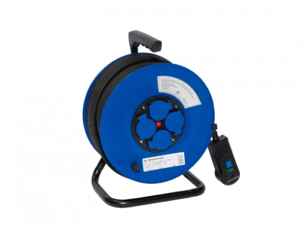 Enrouleur 25m H07rnf 3x2,5 - 4 Socles Nf + Differentiel 30ma - IBP25257 FDDI - CEBA 3 Enrouleur 25m H07rnf 3x2,5 - 4 Socles Nf + Differentiel 30ma - IBP25257 FDDI - CEBA