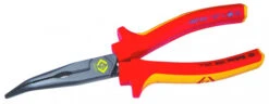 Pince à Bec Demi-ronds Coudée à 45° Redline 1000 V (rouge) 200 Mm
