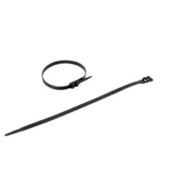 Sachet Avec Accroche De 25 Colliers Debflex Auto-bloc Noir 9x350mm