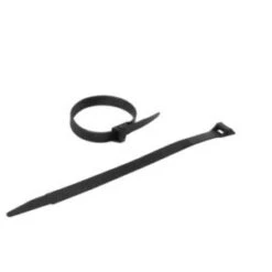 Sachet Avec Accroche De 25 Colliers Debflex Auto-bloc Noir 9x180mm