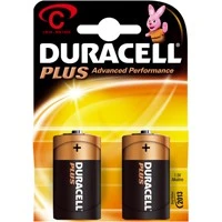 Piles LR14 - C - Alcaline Par 2 - 1,5V - Duracell Plus - Torro