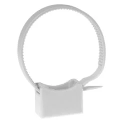 Collier Avec Embase Gris RAL7035 Pour Tube 10 à 35 Mm Eur’Ohm