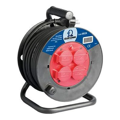 Enrouleur à Usage Professionnel à Grande Capacité 40 M - Eurohm 4 Enrouleur à Usage Professionnel à Grande Capacité 40 M - Eurohm – Image 2