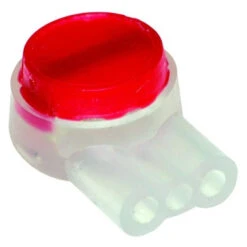 Connecteur De Jonction Et De Dérivation Pour Fils Souples Et Rigides Basse Tension 3 Entrées - 0.4 à 0.9 Mm - Max.2.08mm